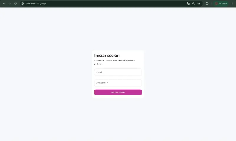 Shopping Cart – Aplicación Web FullStack
