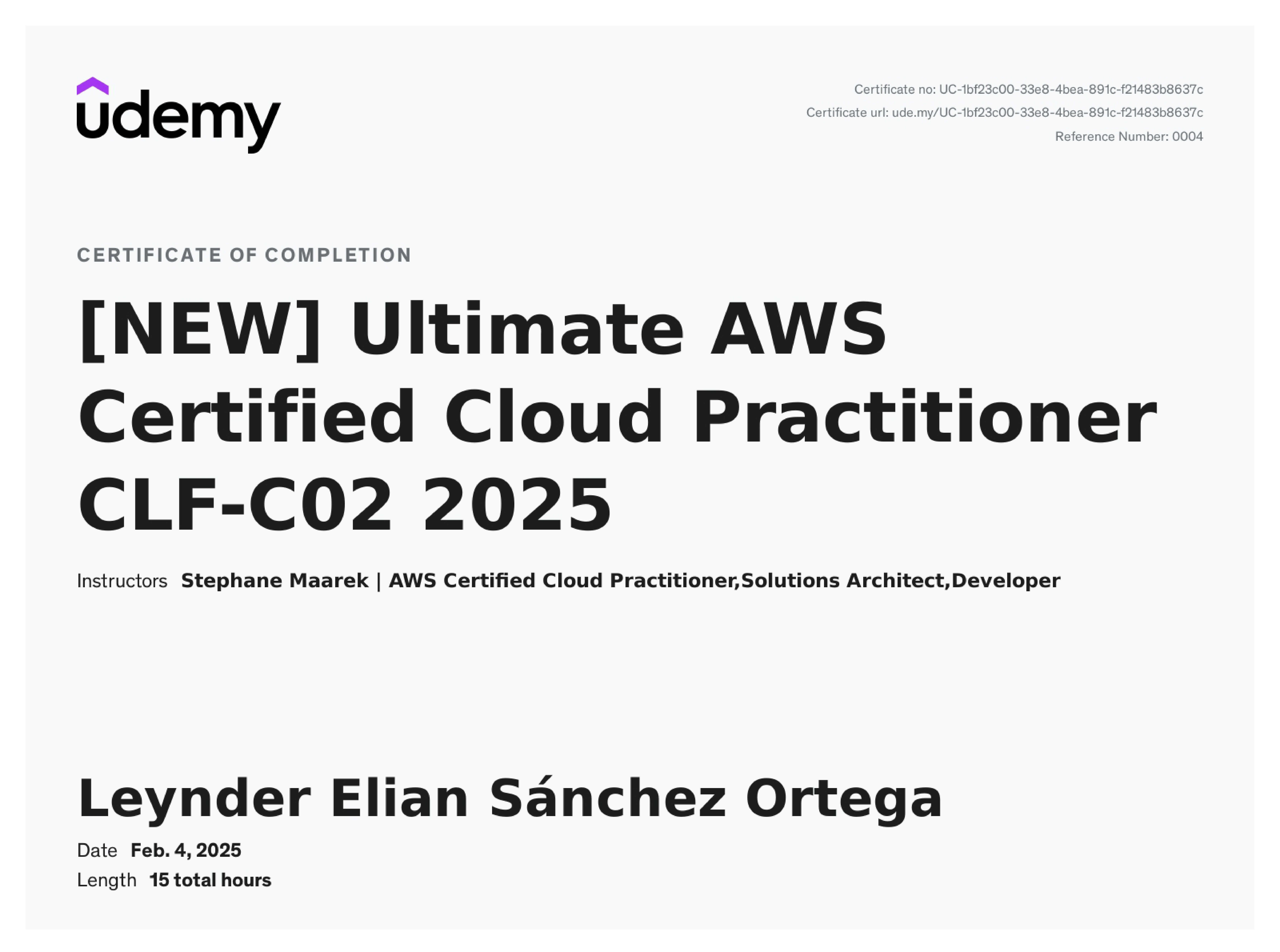 Ultimate AWS Certified Cloud Practitioner CLF-C02